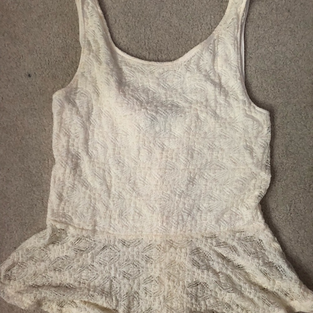 White Material Girl XL Top